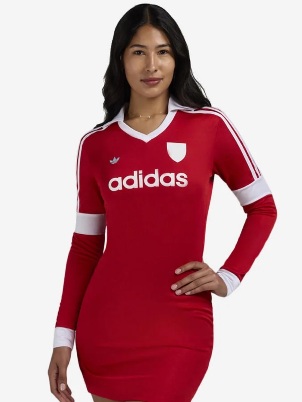 ❤️ ADIDAS FOOTBALL JERSEY DRESS RED ❤️